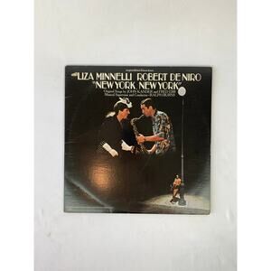 Double Album LP 1977 New York New York Soundtrack Liza Minnelli & Robert De Niro